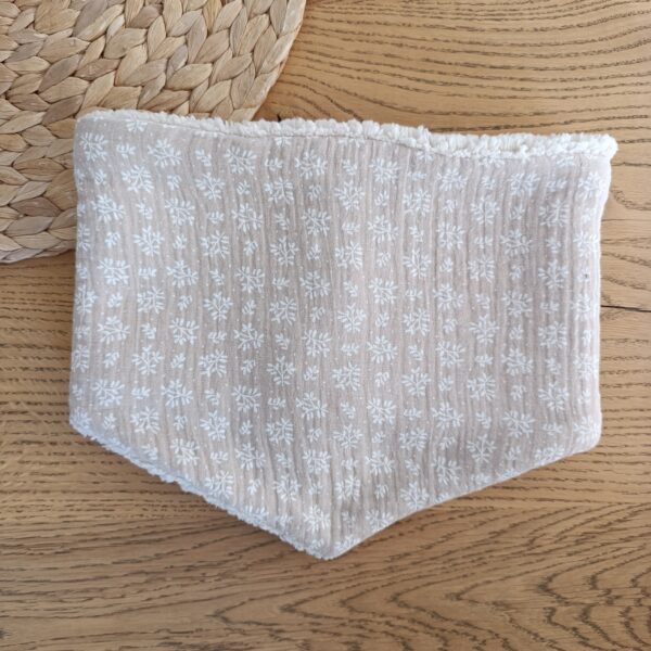 Snood - fleuri